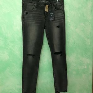 American Eagle Super Low Legging Jeans